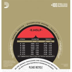 D'Addario EJ45LP, Normal Polished